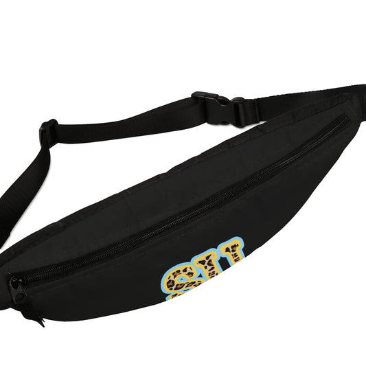 College Leopard Print Fanny Pack