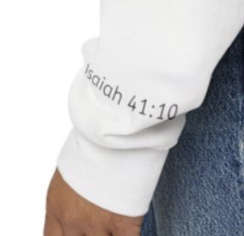 Faith Over Fear sweatshirt | Inspirational Christian apparel