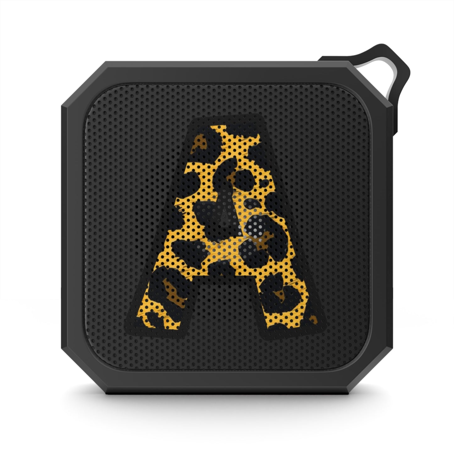 Blackwater Outdoor Bluetooth Speaker With Leopard Print Initial