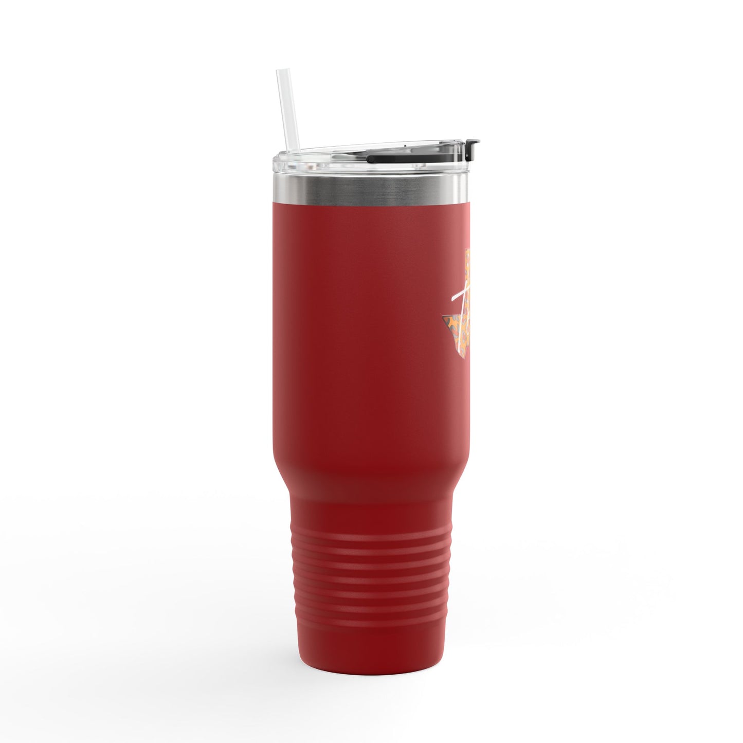 Leopard Texas 40oz Travel Mug | Insulated Tumbler