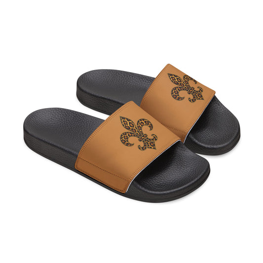 Women's Adjustable-Strap Slide Sandals