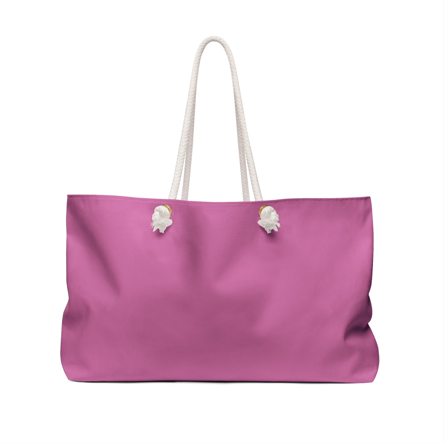 Leopard Initial Weekender Bag | Pink Monogram Tote