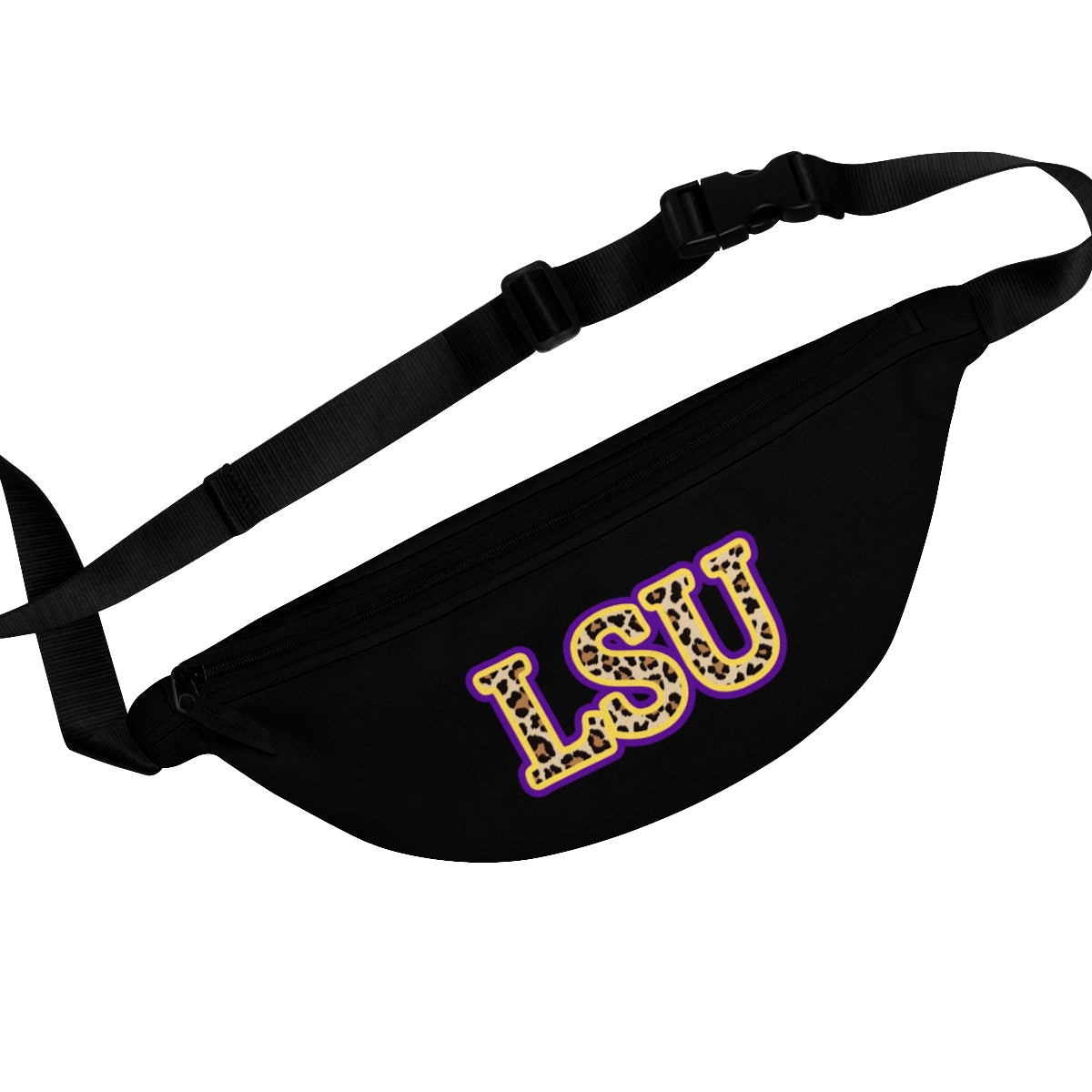 College Leopard Print Fanny Pack