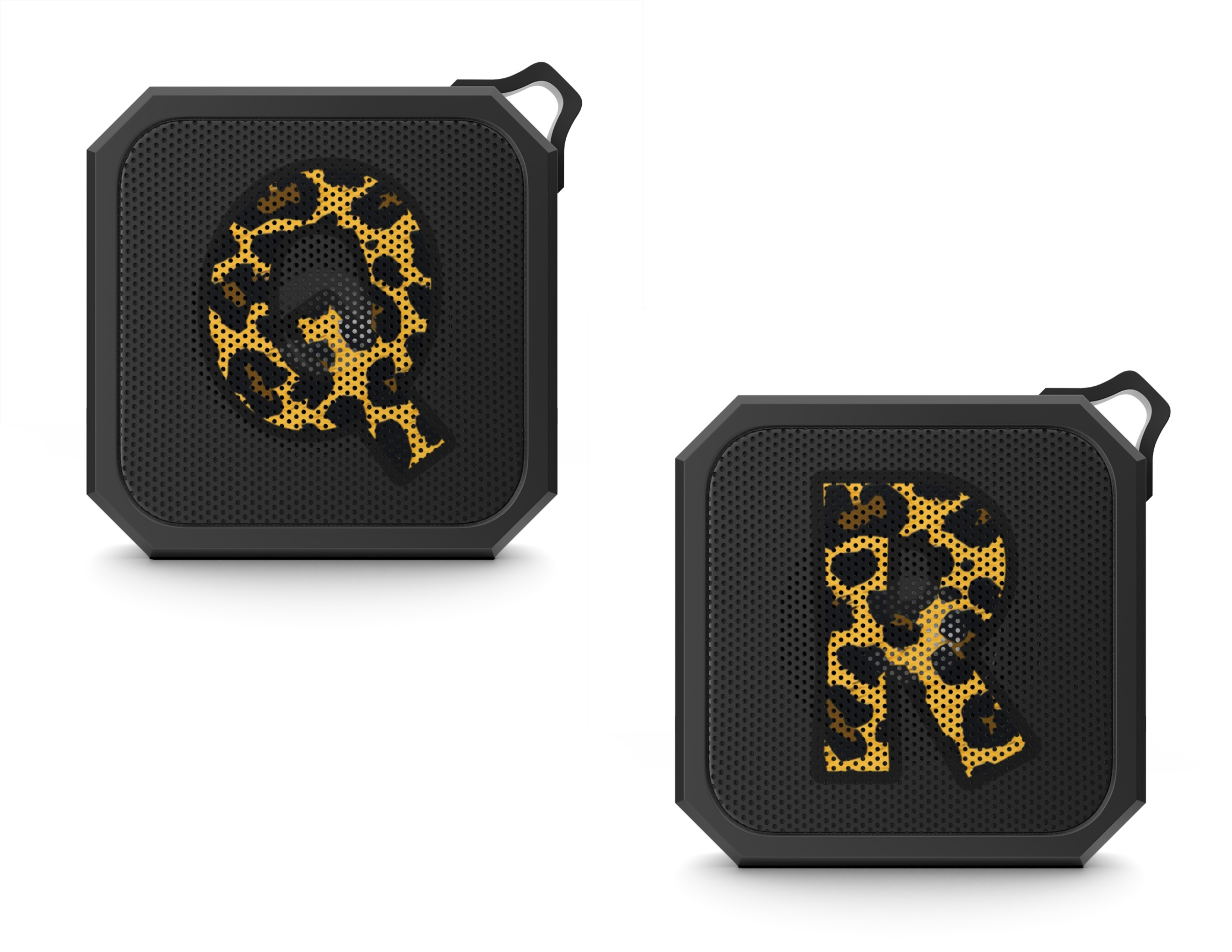 Blackwater Outdoor Bluetooth Speaker With Leopard Print Initial