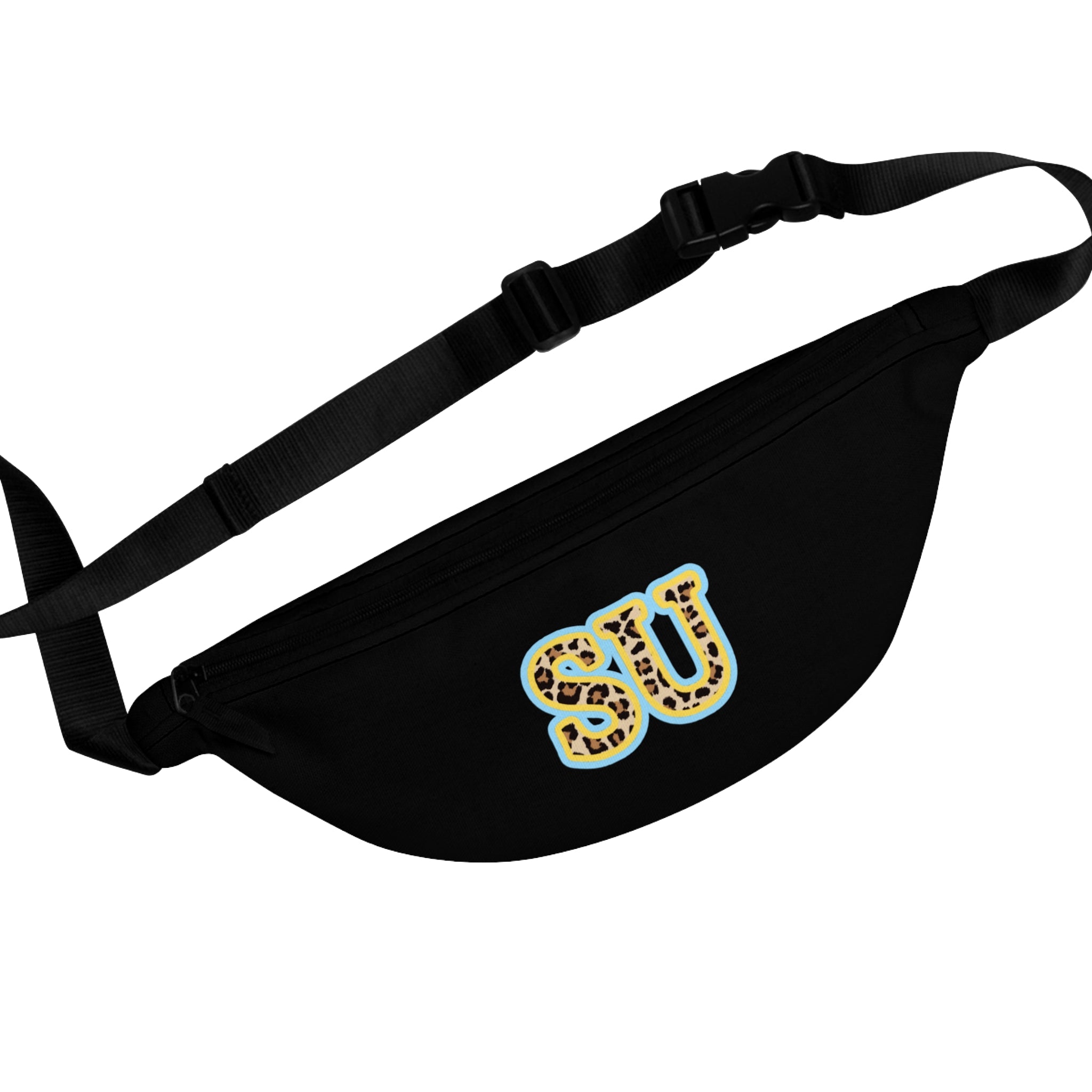 Louisiana State University Leopard Print Fanny Pack