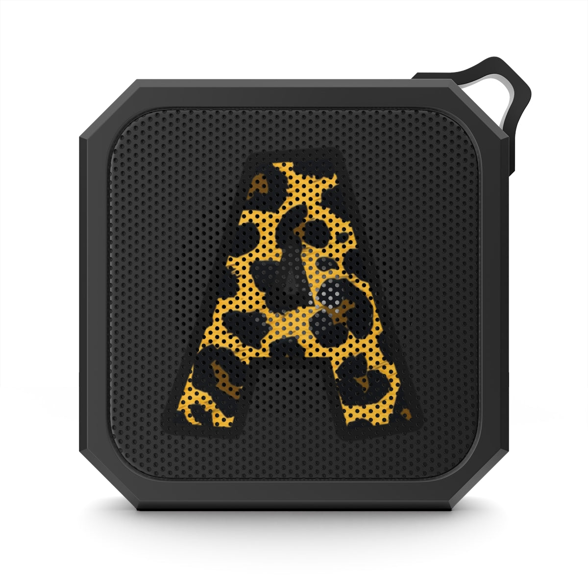 Blackwater Outdoor Bluetooth Speaker With Leopard Print Initial