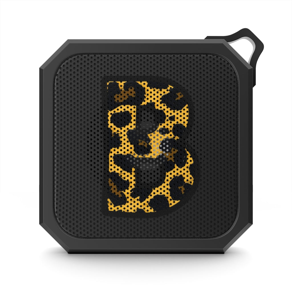 Blackwater Outdoor Bluetooth Speaker With Leopard Print Initial