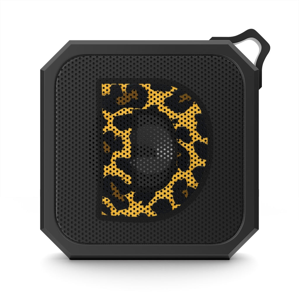 Blackwater Outdoor Bluetooth Speaker With Leopard Print Initial