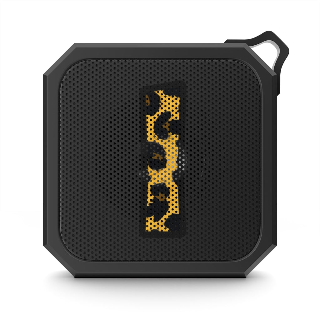 Blackwater Outdoor Bluetooth Speaker With Leopard Print Initial