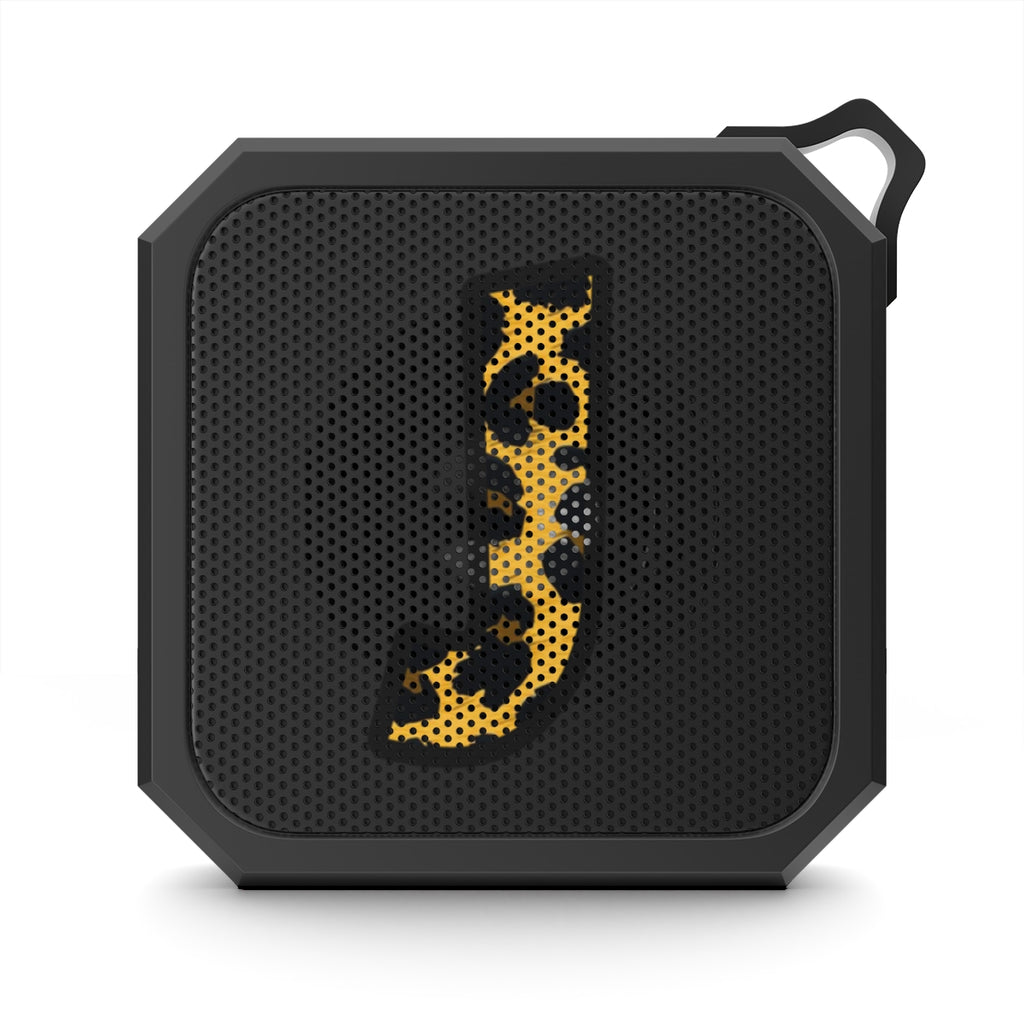 Blackwater Outdoor Bluetooth Speaker With Leopard Print Initial