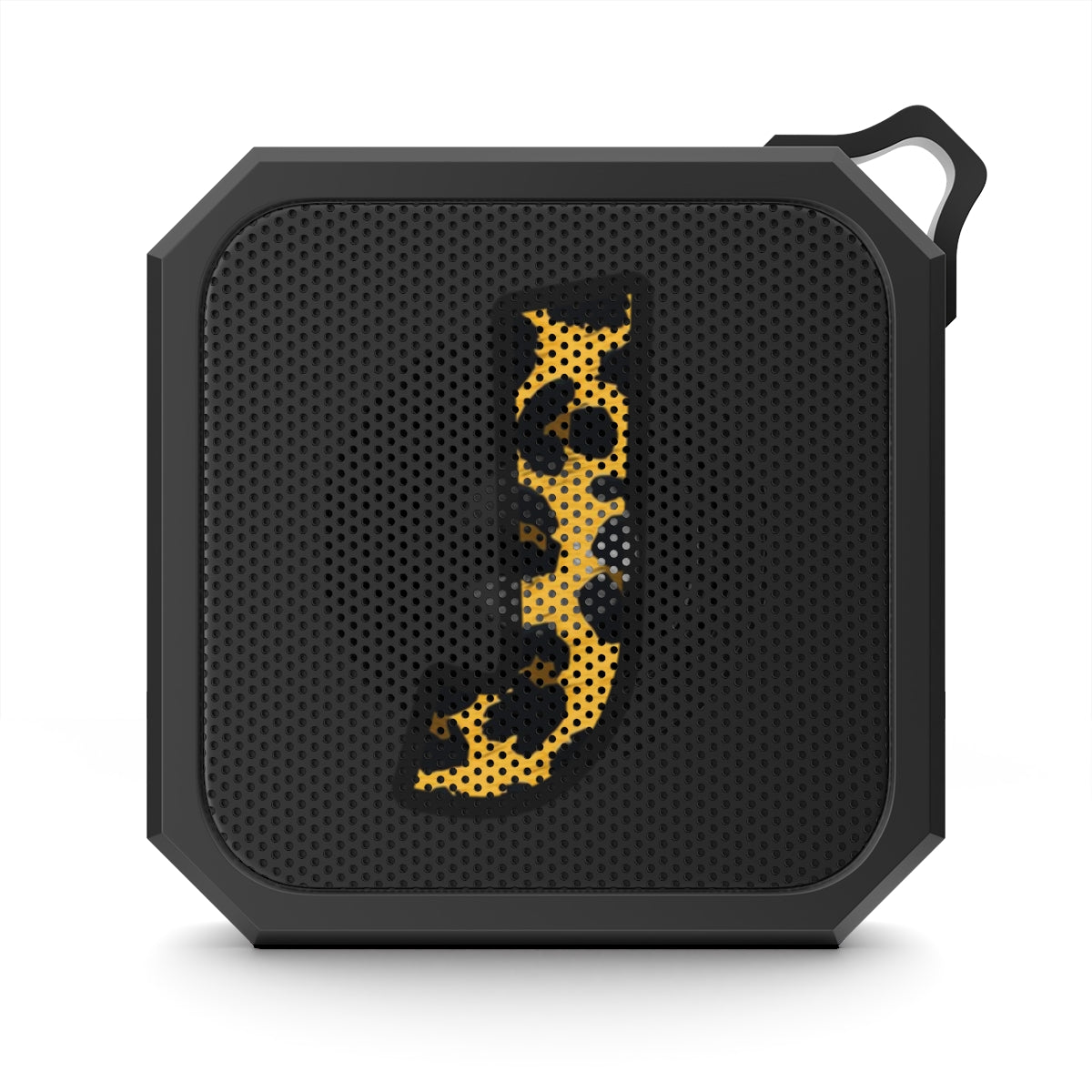 Blackwater Outdoor Bluetooth Speaker With Leopard Print Initial