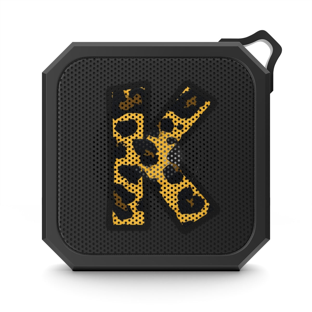 Blackwater Outdoor Bluetooth Speaker With Leopard Print Initial