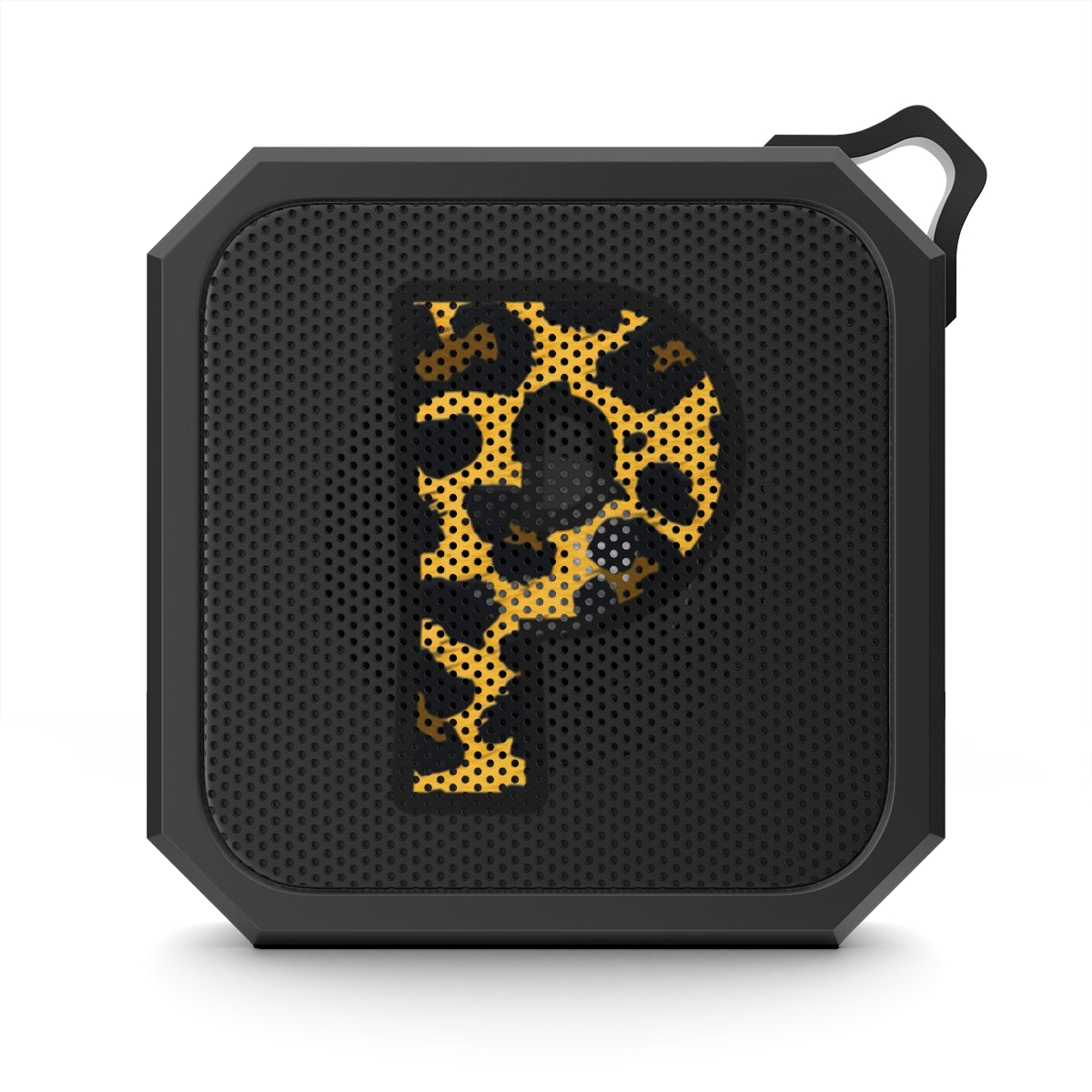 Blackwater Outdoor Bluetooth Speaker With Leopard Print Initial