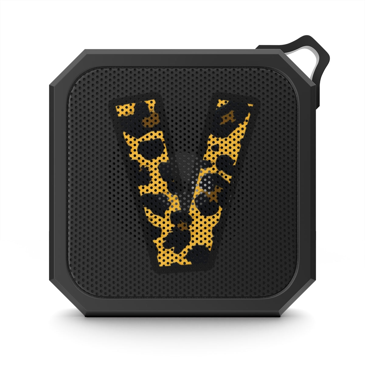 Blackwater Outdoor Bluetooth Speaker With Leopard Print Initial
