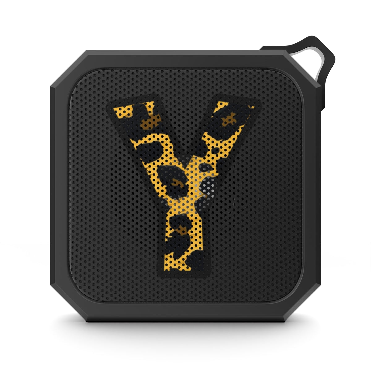 Blackwater Outdoor Bluetooth Speaker With Leopard Print Initial