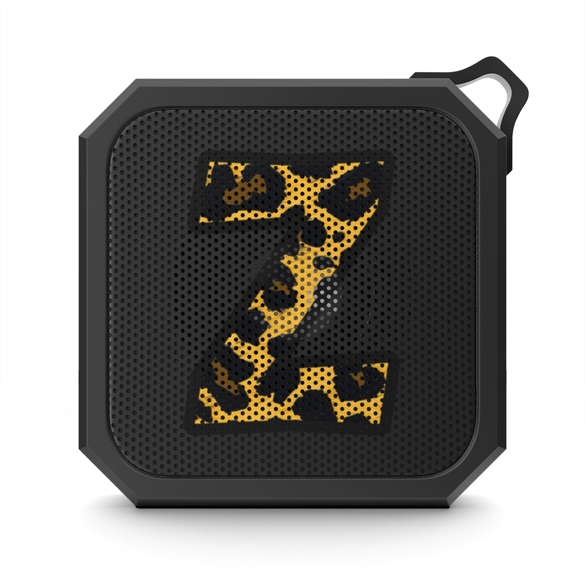 Blackwater Outdoor Bluetooth Speaker With Leopard Print Initial